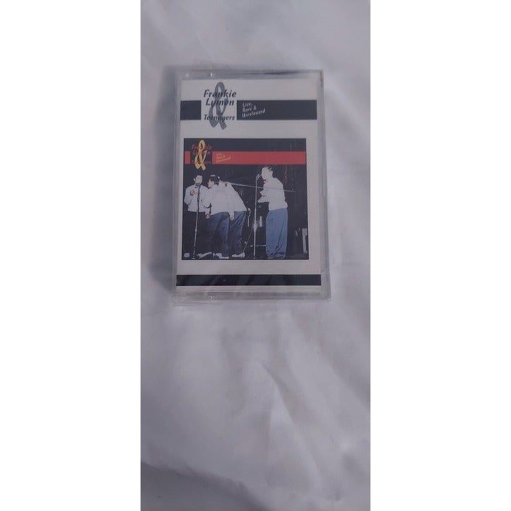 Frankie Lymon & The Teenagers Live, Rare & Unreleased Cassette Tape Sealed 1989